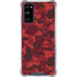 Red Street Camo Galaxy S20 FE Clear Case